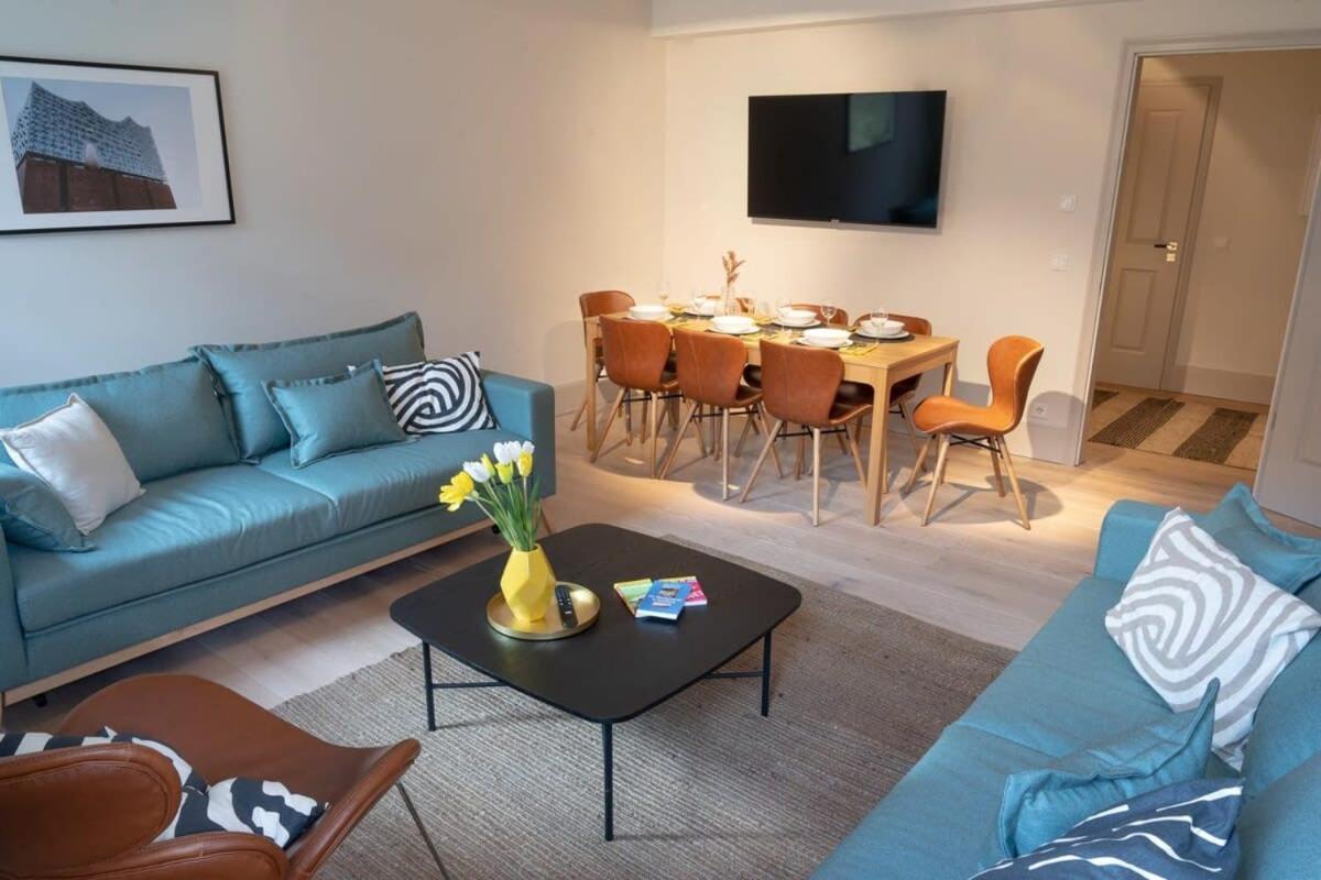 Spacious 3-Bedroom Apartment Near Eilbekpark Hamburk Exteriér fotografie