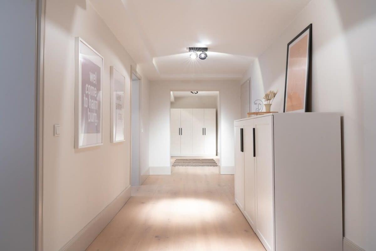 Spacious 3-Bedroom Apartment Near Eilbekpark Hamburk Exteriér fotografie